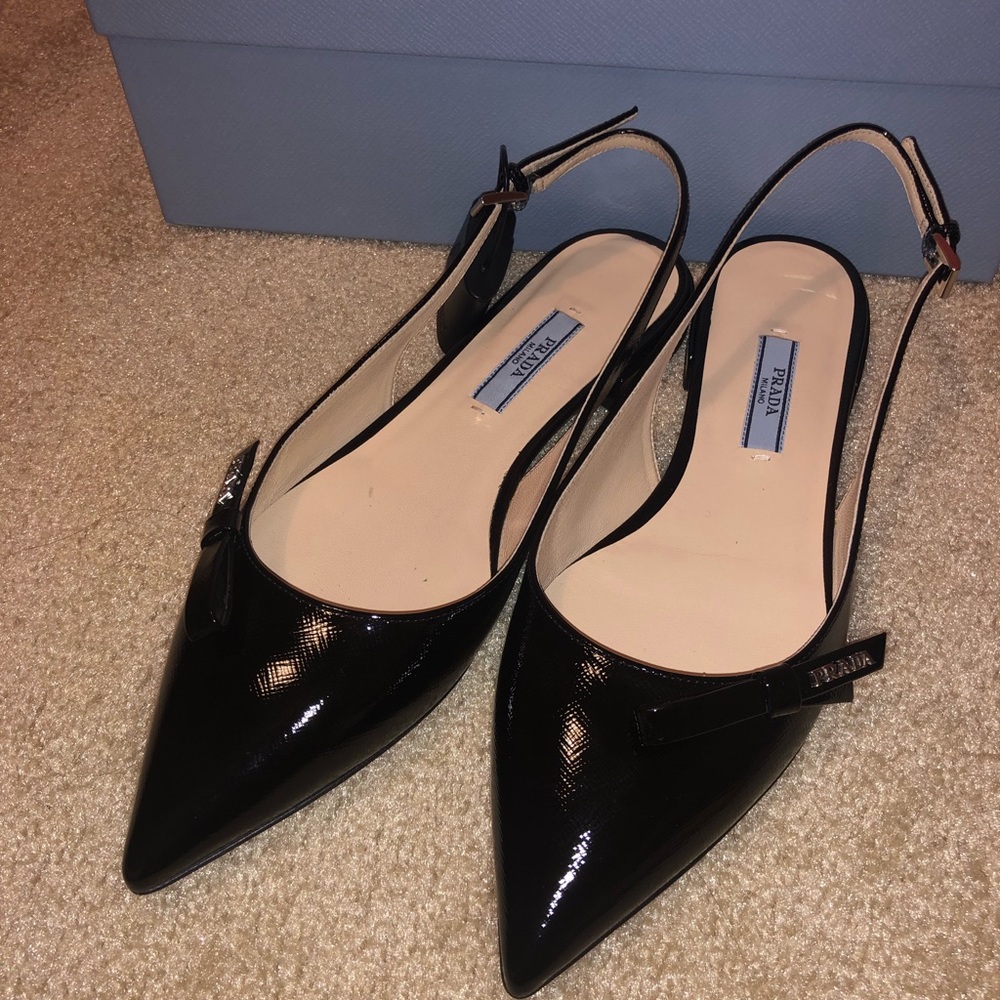 Prada Calzature Donna Nero 36 NEW